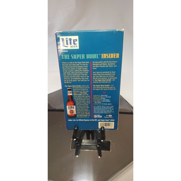 Lite Beer The Super Bowl Insider VHS Tape 1992 NFL Film Video - Picture 2 of 2